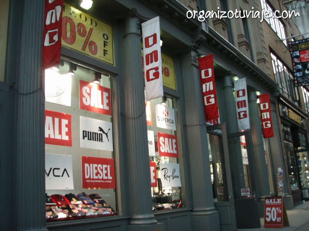 Dónde comprar barato en Nueva York: outlets, tiendas y descuentos