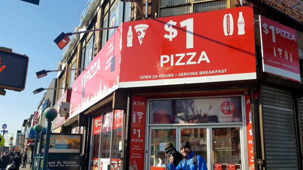 Dónde comer barato en Nueva York - Locales de pizza a 1 dólar