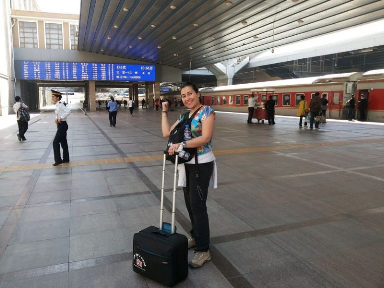 Viajar en tren en China