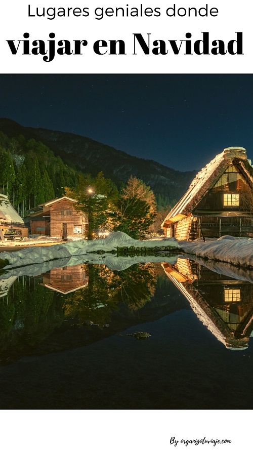 Mejores lugares donde viajar en Navidad 