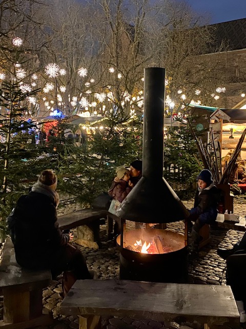 mercados navideños de Basilea en Navidad - Münsterplatz