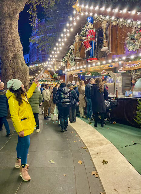 Feria de Navidad en Londres