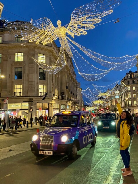 Londres en Navidad - luces navideñas
