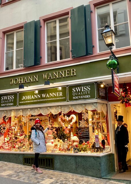 Basilea en Navidad, mejores mercados navideños - tienda de Johann Wanner