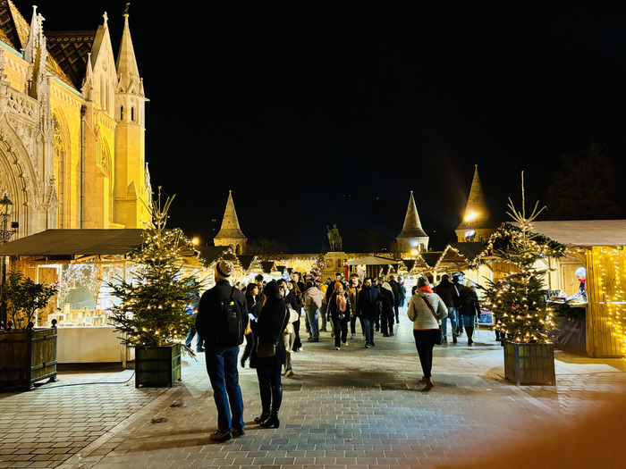 Mercados navideños de Budapest