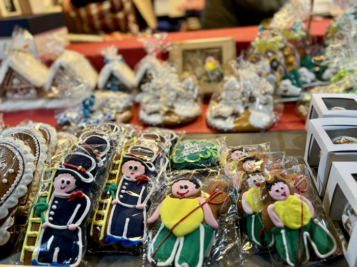Mejores mercados navideños Praga - galletas jengibre