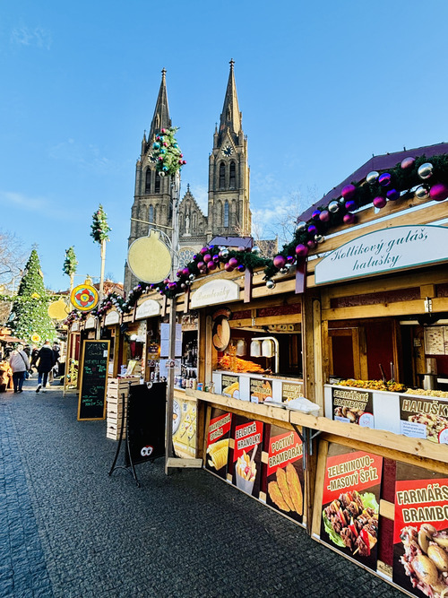 Mercadillo navidad de Praga - Namesti Miru