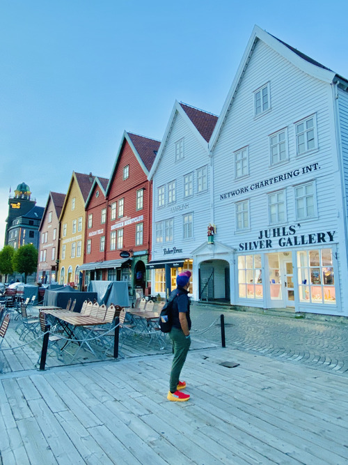 Qué ver en Bergen un día - casas de colores de Bryggen
