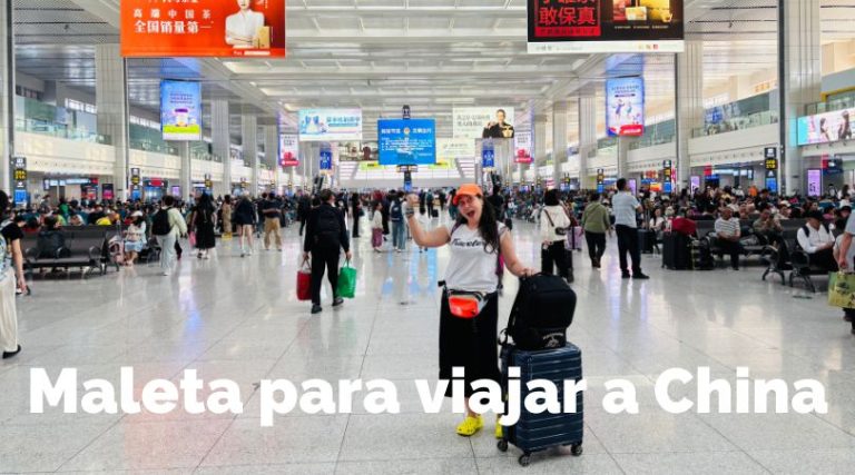 Qué llevar en la maleta para viajar a China