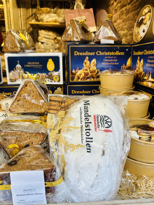 mercados navideños de Dresde - Stollen