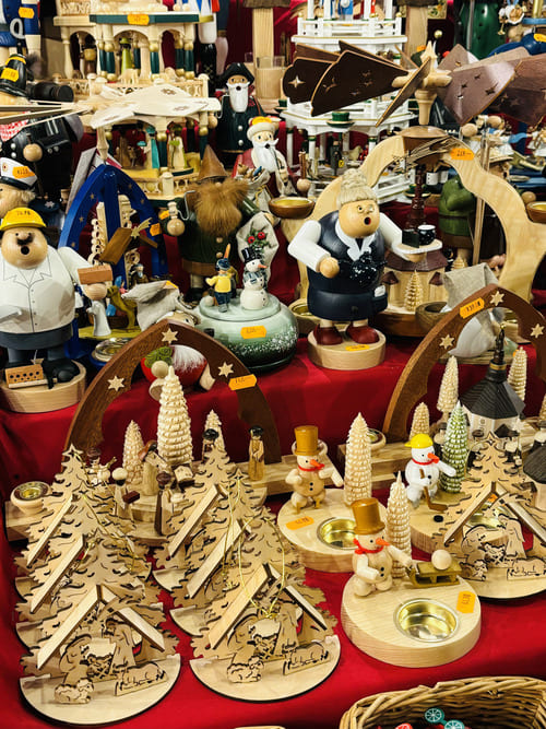 Mercados navideños de Núremberg - adornos de Navidad