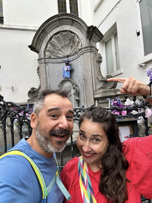 qué ver en bruselas en un día - Estatua de Manneken Pis
