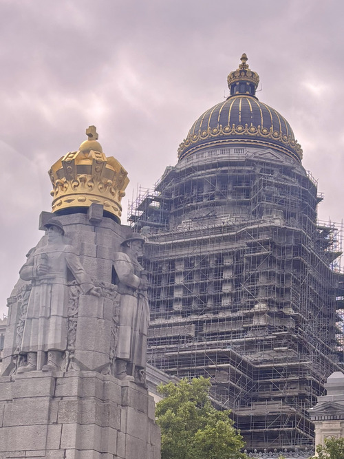 Qué ver en Bruselas 3 días - vista exterior del Palacio de Justicia