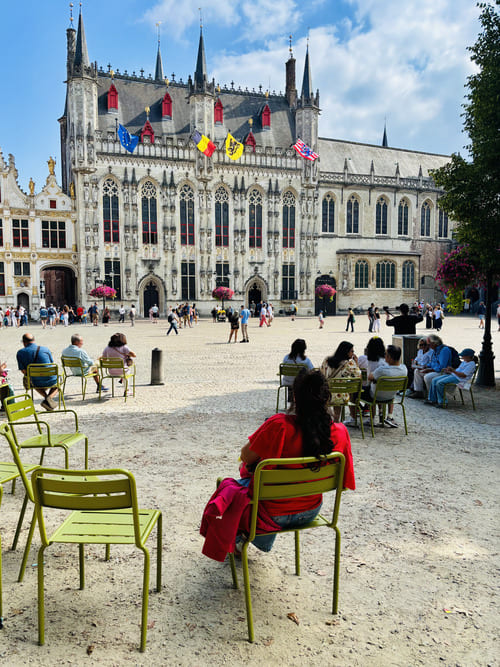 Qué ver en Brujas - Plaza Burg