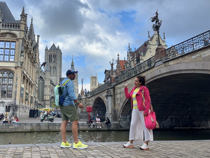 qué visitar en Gante - Puente de San Miguel