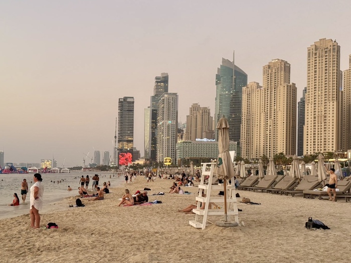 Mejores playas de Dubai - Marina Beach