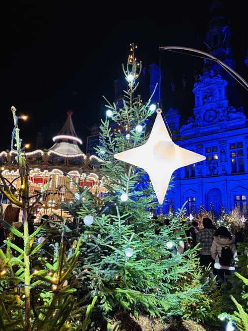 Mercados navideños de París - Hotel de Ville