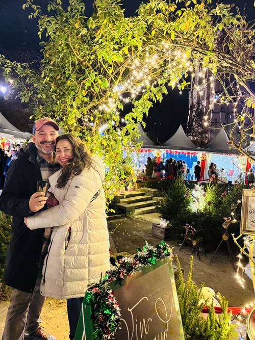 Mercados navideños de París - Notre Dame