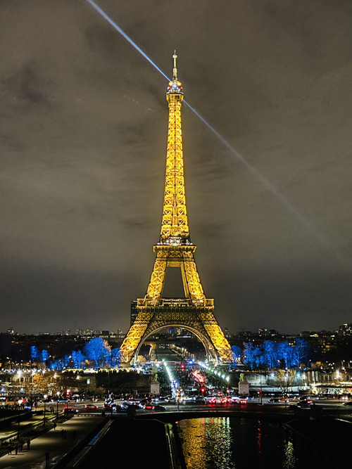 París en 2 días - Torre Eiffel de noche