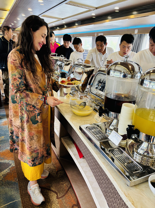 crucero por el río Li de Guilin hasta Yangshuo - buffet