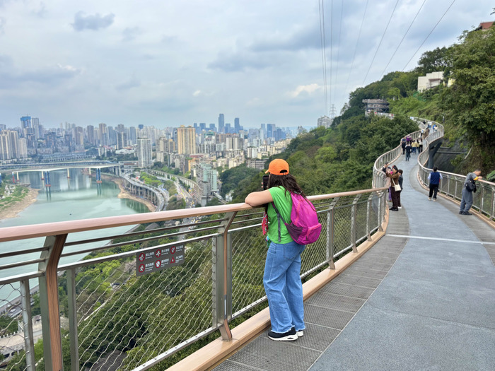 Qué ver en Chongqing - Eling Skywalk