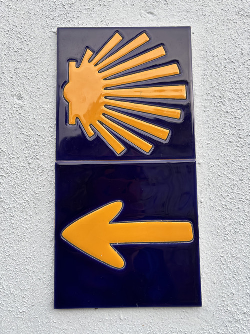 camino francés desde sarria en 5 etapas - señalización
