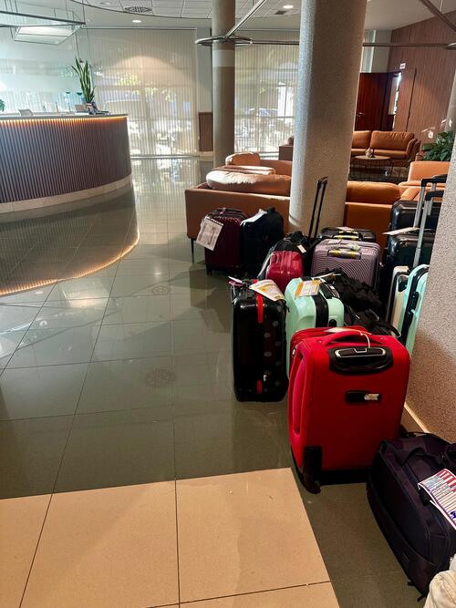 Camino Inglés desde Ferrol a Santiago - traslado de equipaje